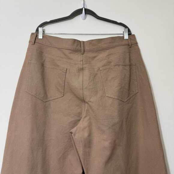 M.M. Lafleur The Milo Wide Leg Jeans Size 16 Eco Better Than Denim Stretch - Picture 5 of 7